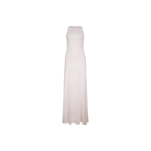 Jacquemus La Robe Maille Sculta Semi Sheer Maxi Dress