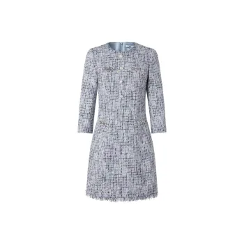 JZ. ANNAKRO Long-Sleeved Dresses Women's Elegant Purple