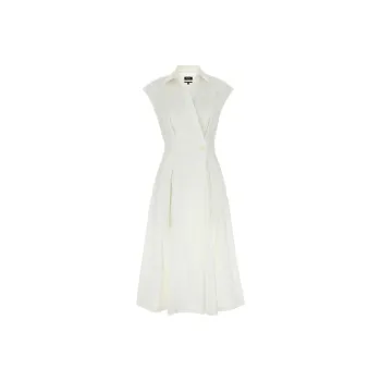 A.P.C Pleated Sleeveless Dress