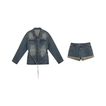 DREAM SEVEN 77 Casual Suit Women's Denim Blue