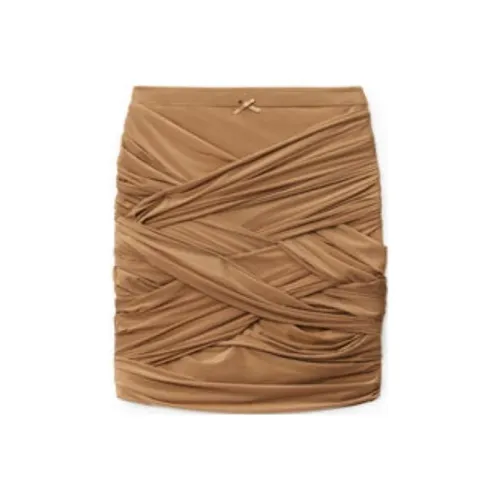 Alexander Wang Ruched Skirt With Interweaving