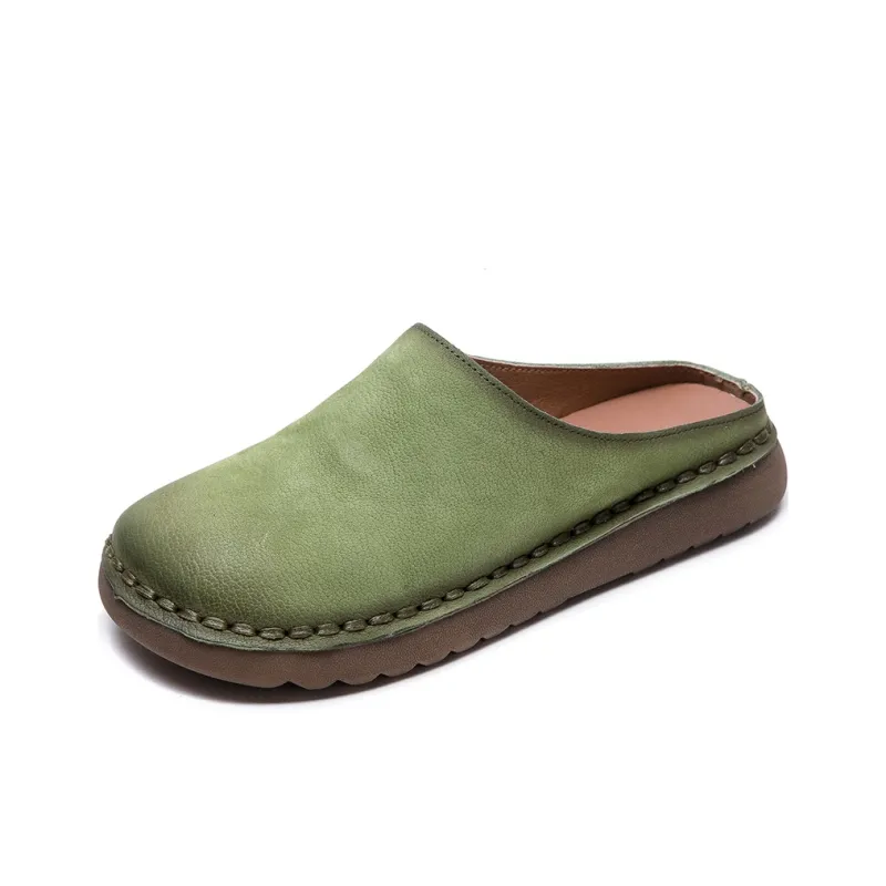 Jay Rubber Sole Abrasion Resistant Closed Toe Slippers Women's-1