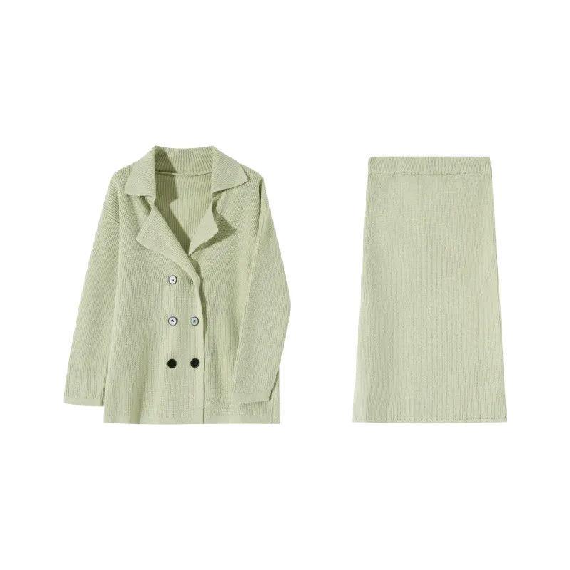 Adeworn Two Piece Skirt Sets Women's-0