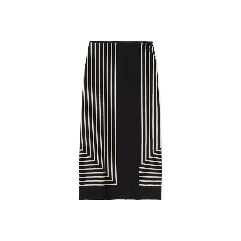 TOTEME Casual Long Skirts Women's Black-0