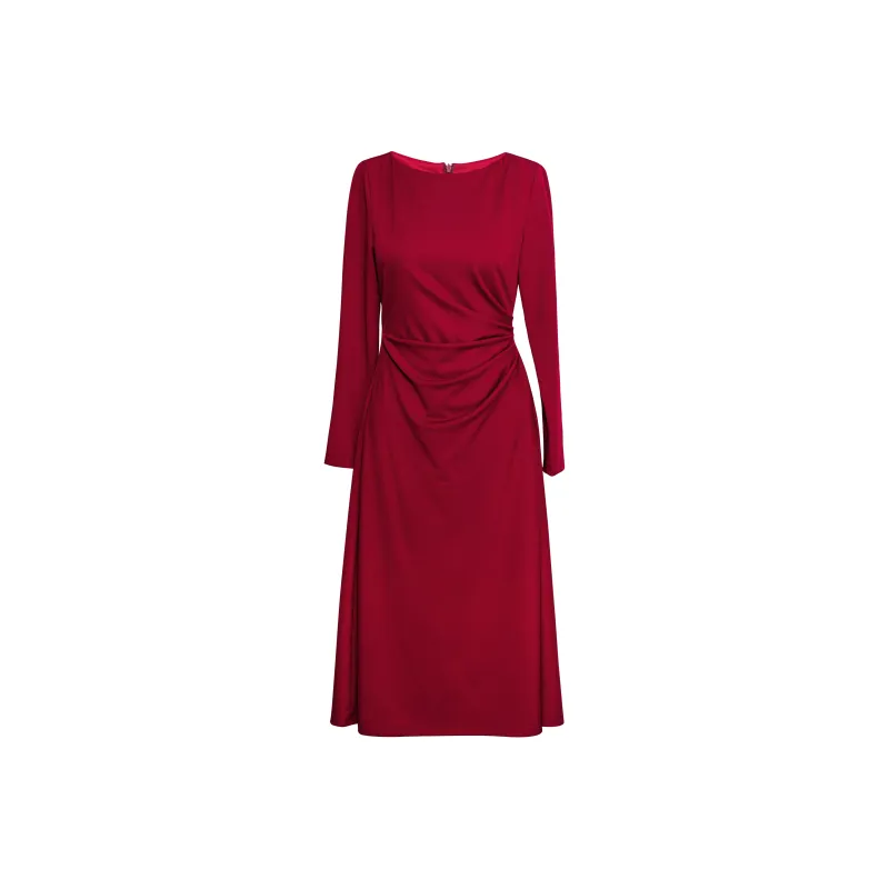 ROEYSHOUSE Long-Sleeved Dresses Women's Red-0