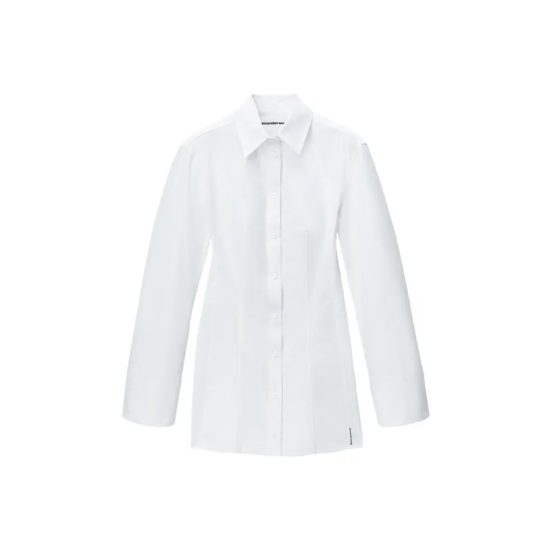 Alexander Wang Boned Shirt style Mini Dress-0