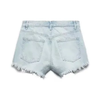 ZARA Denim Shorts Women's Light Blue