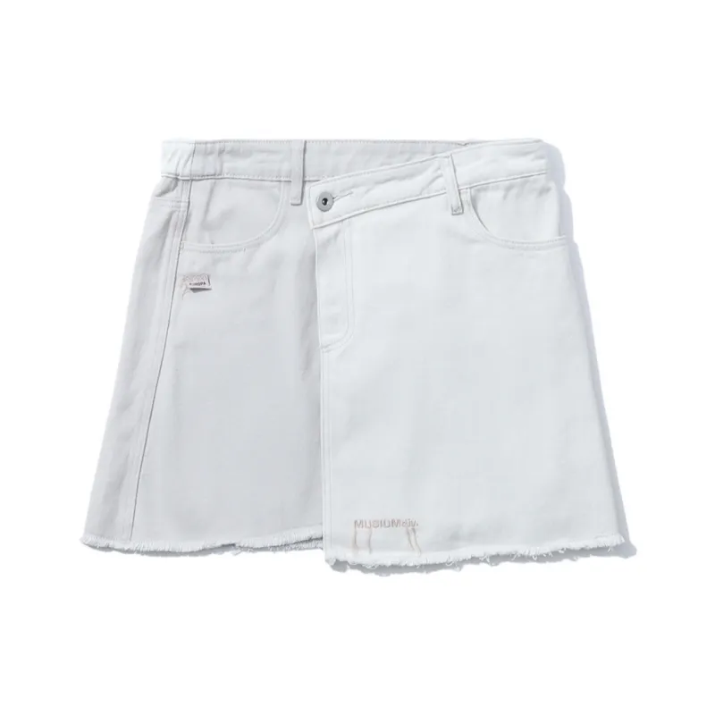 MUSIUM DIV Denim Short Skirts Women's-4
