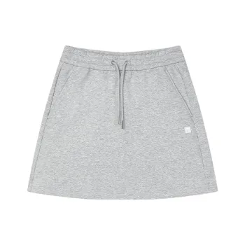 FILA MILANO Italian Luxury Sports Collection Casual Short Skirts Women's Snow Flake Heather Gray