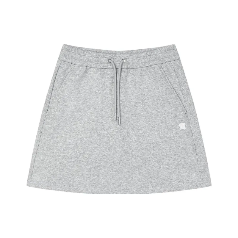 FILA MILANO Italian Luxury Sports Collection Casual Short Skirts Women's Snow Flake Heather Gray-0
