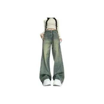 Concubine Zhu Jeans Women's Vintage Blue