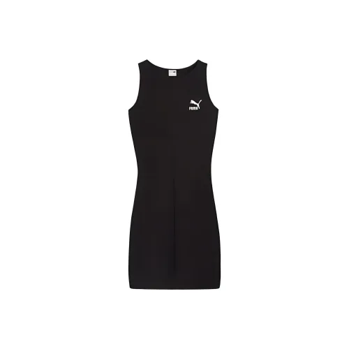PUMA CLASSICS Sleeveless Dress Women's Black