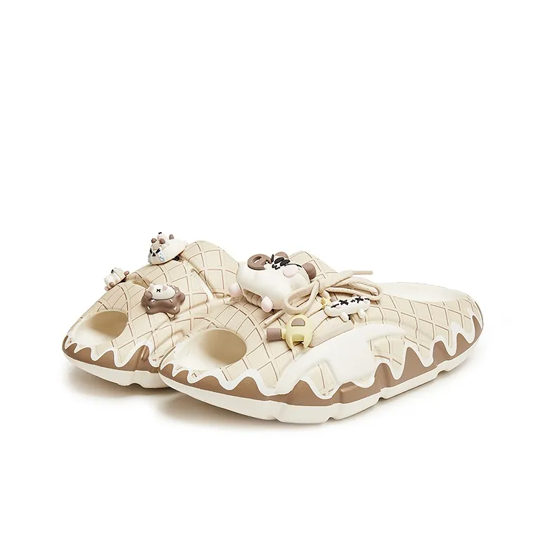 Champion Slide Slippers Unisex Brown-2