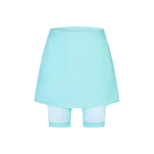 Particle Fever Casual Short Skirts Women's Cool Mint