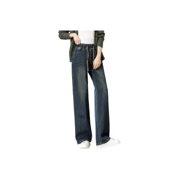 TERRE BLEUE Jeans Women's Dark Blue