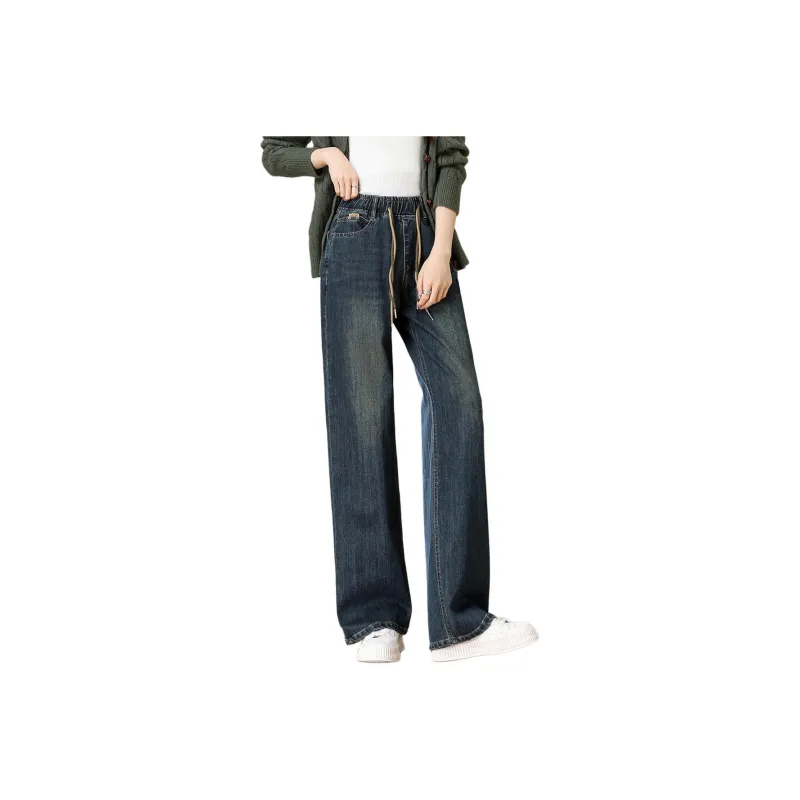 TERRE BLEUE Jeans Women's Dark Blue-0