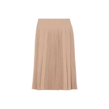 Burberry FW22 Casual Long Skirts Women's Khaki