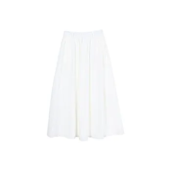 MIMOSA CHUR Casual Long Skirts Women's White