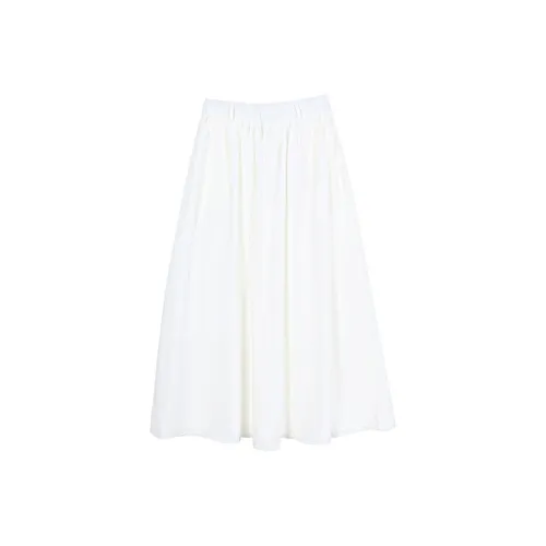MIMOSA CHUR Casual Long Skirts Women's White