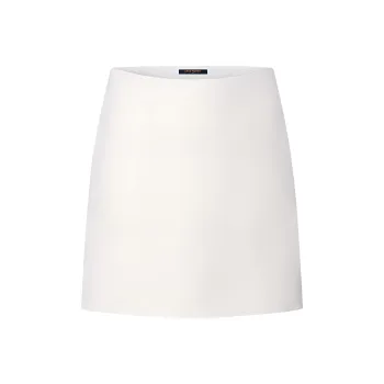 LOUIS VUITTON Wool Crepe Mini Skirt
