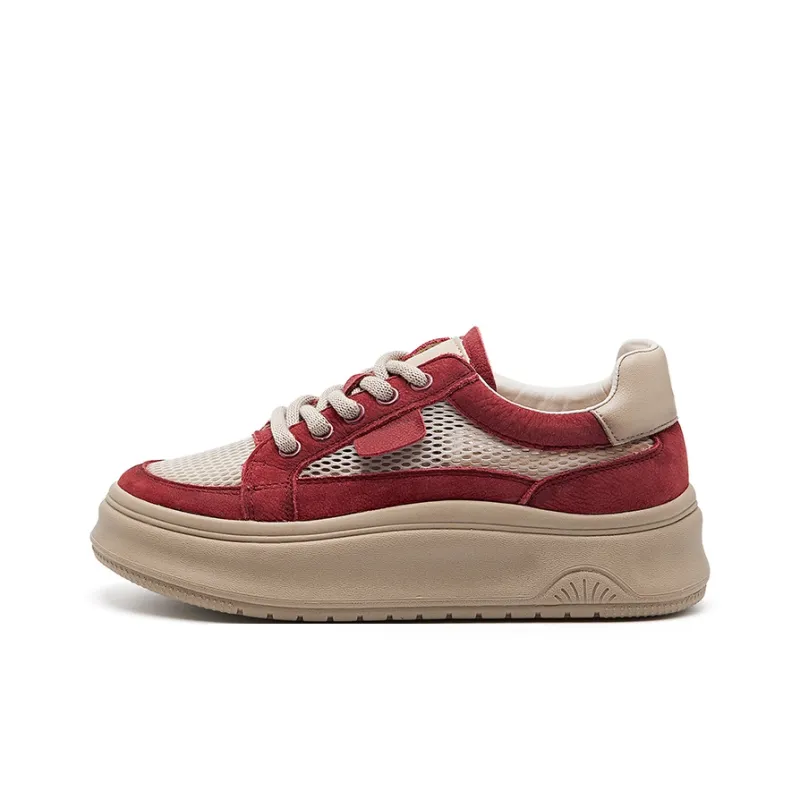 BURGELY Lightweight Low Top Casual Shoes Women's-6