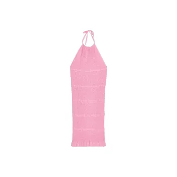 ZARA Slip Dresses Women's Pink