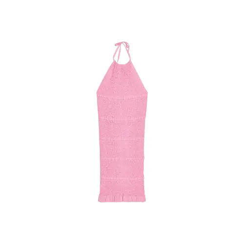 ZARA Slip Dresses Women's Pink