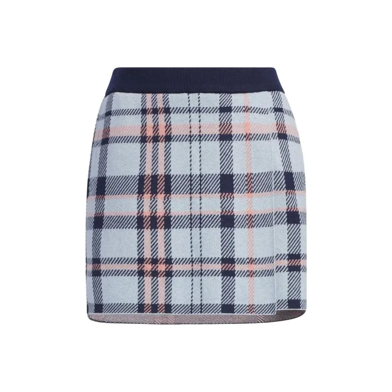 Adidas Casual Short Skirts Women's Miracle Blue-0