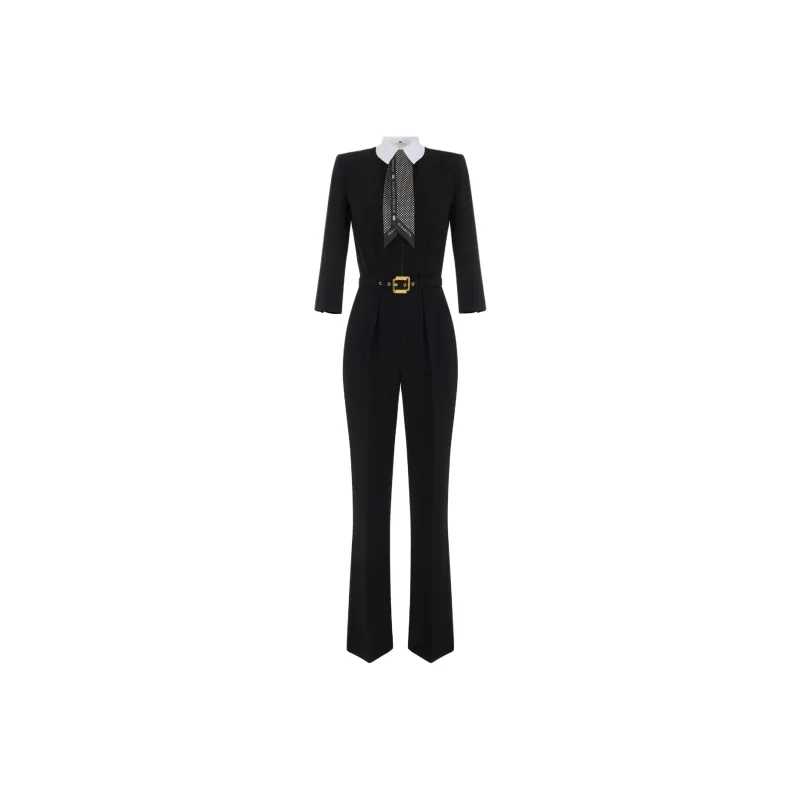 Elisabetta Franchi Scarf detail Jumpsuit-0