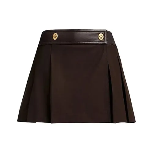 COACH FW23 Casual Short Skirts Women's Umber