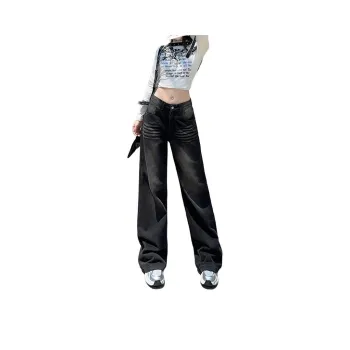 HELEH Jeans Women's Black Gray Color