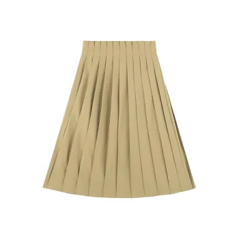 Demana Casual Long Skirts Women's Milk Coffee