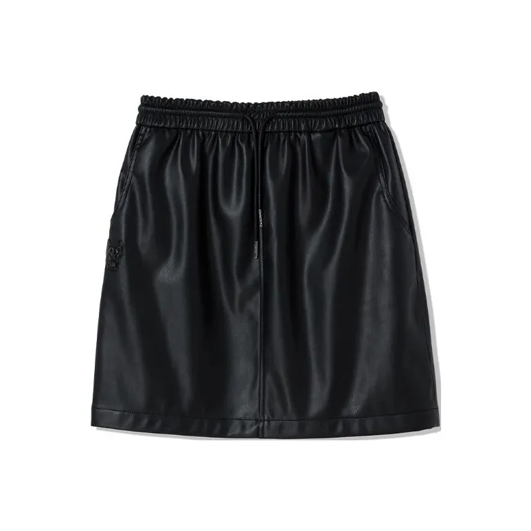 Lifework Casual Short Skirts Women's Black-0
