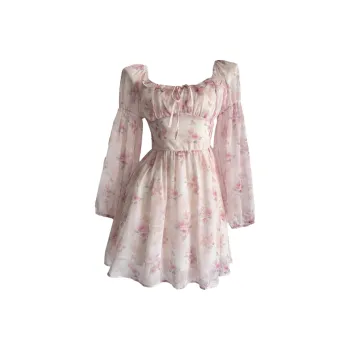 JOSR Long Sleeved Dress Women's Pink