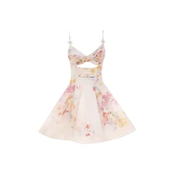 PAIN OR PLEASURE Slip Dresses Women's Multicolor