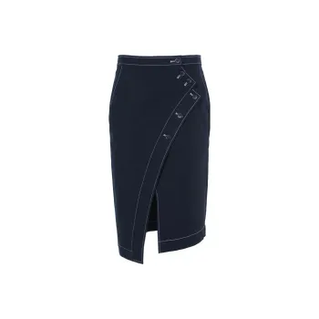 LOFT SHINE Denim Short Skirts Women's Blue