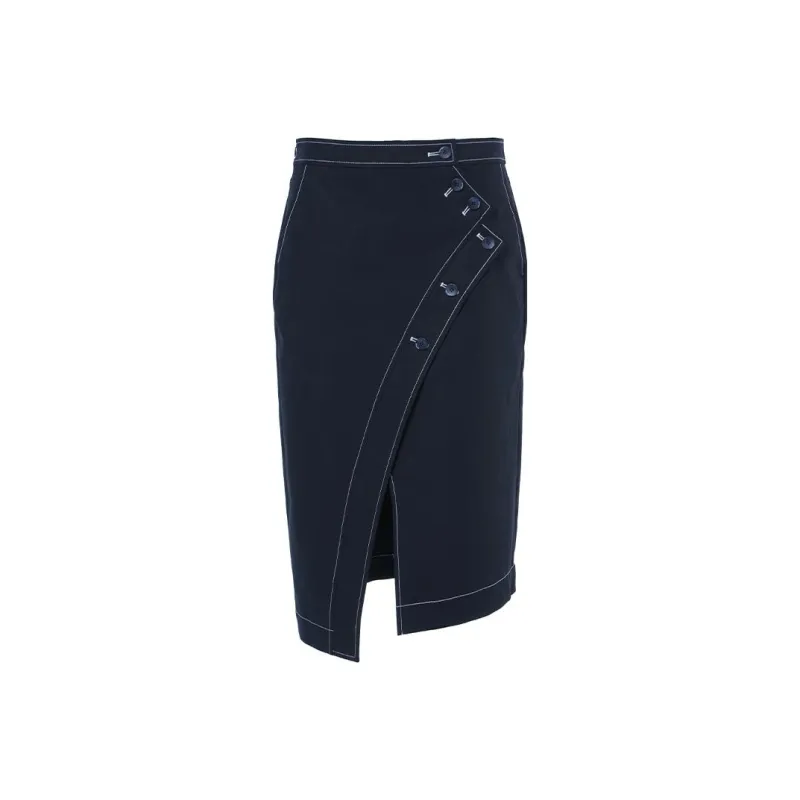 LOFT SHINE Denim Short Skirts Women's Blue-0