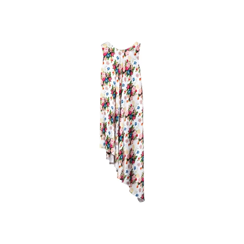LOEWE Asymmetric Midi Dress-0
