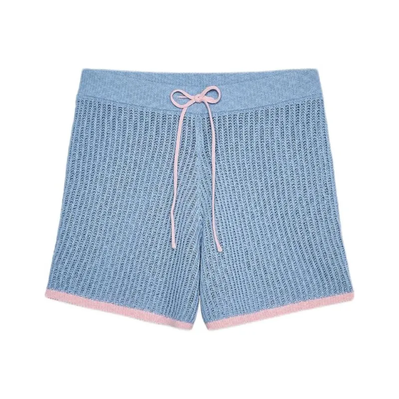 ZARA Casual Shorts Women's Blue-0