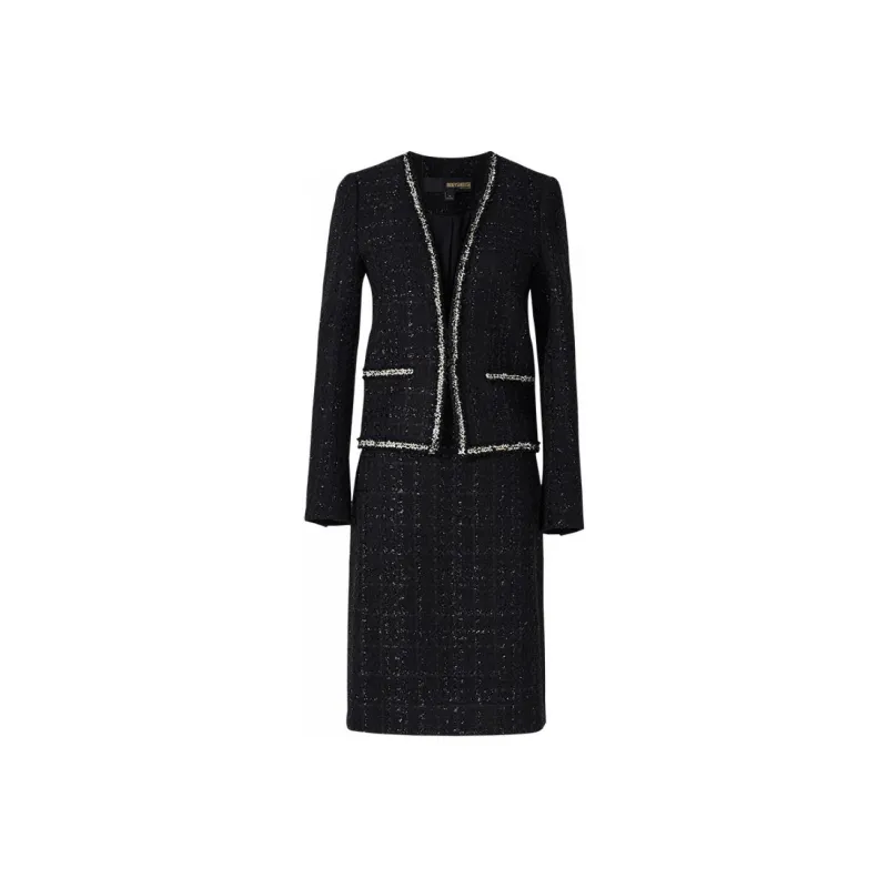 ROEYSHOUSE Skirt Set Women's Black-0