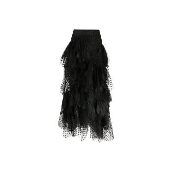 Zimmermann Casual Long Skirts Women's Black