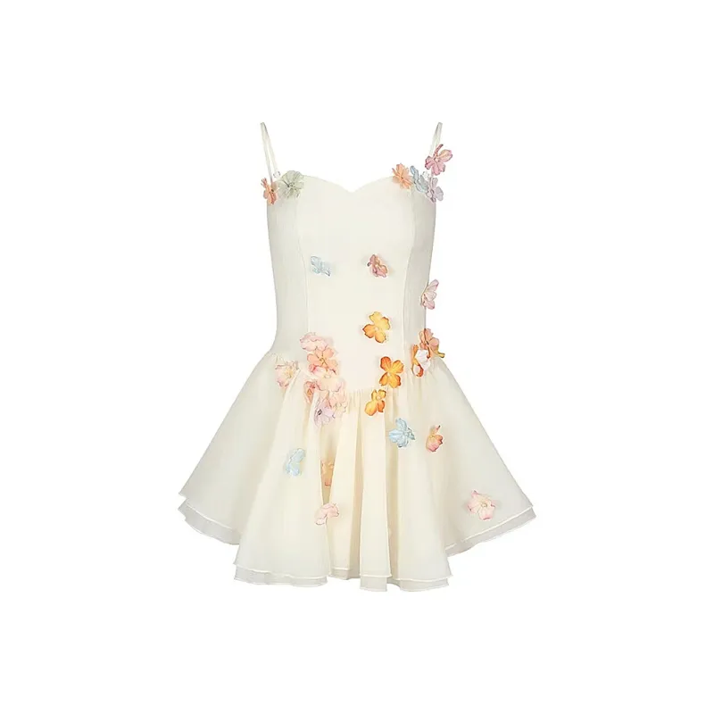 Incolore Slip Dresses Women's White-0