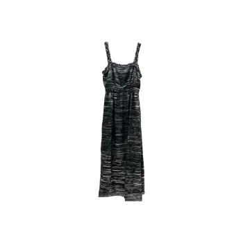 CHANEL 21C Early Spring Vacation Collection Slip Dress Women's Black