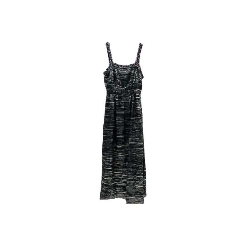 CHANEL 21C Early Spring Vacation Collection Slip Dress Women's Black-0