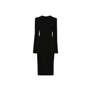 Acne Studios SS24 Long-Sleeved Dresses Women's Black