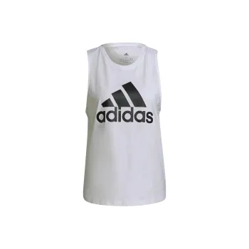 Adidas Essential Sleeveless Sports Shirts Women's White