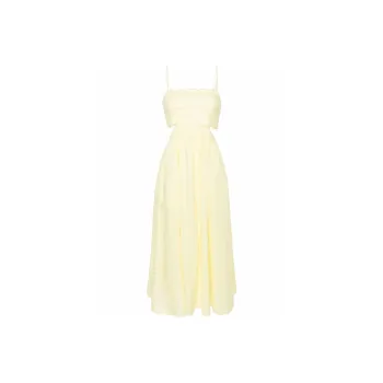 Zimmermann Halliday Linen Midi Dress