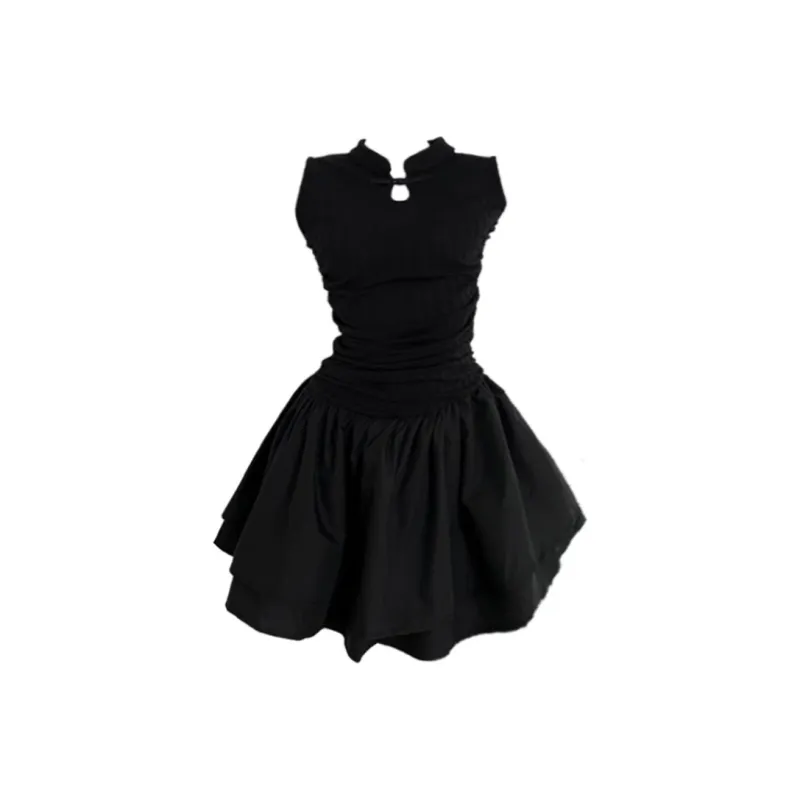 Incolore Sleeveless Dress Women's Black-0