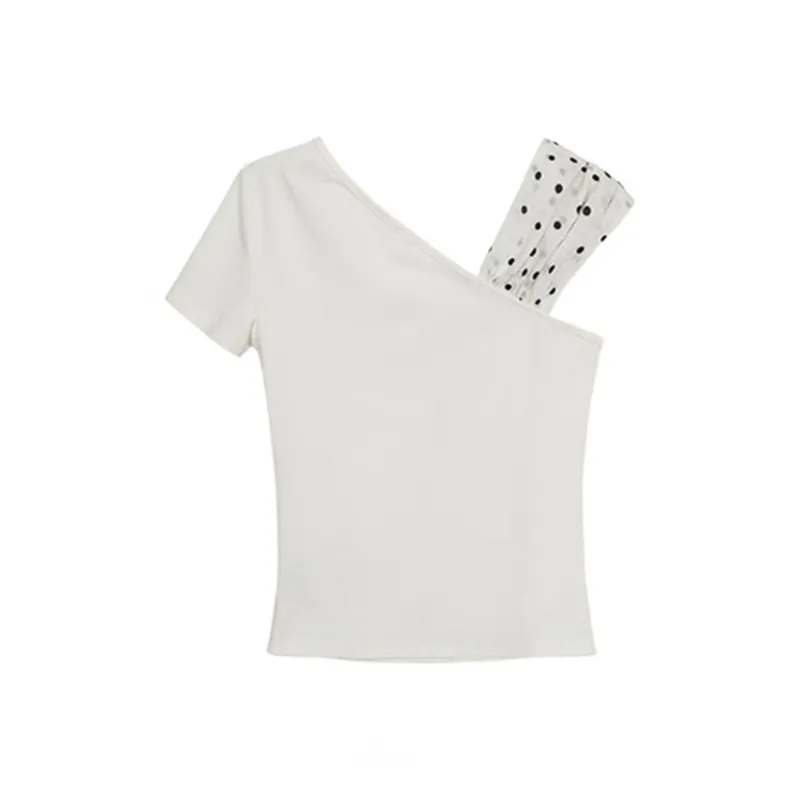 GUOZHEN T Shirts Women's White-0