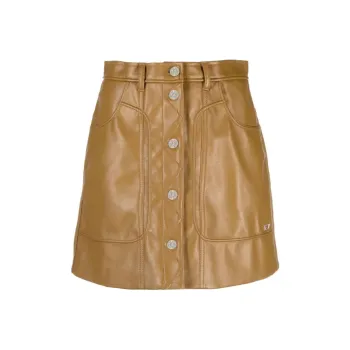 DIESEL Casual Short Skirts Women's Brown